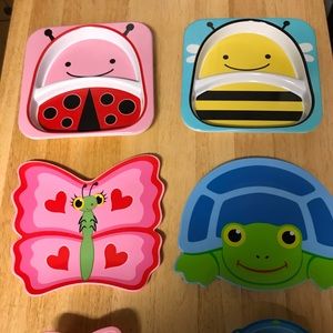 Girl & Boy (Toddlers) Dishes 6 pieces